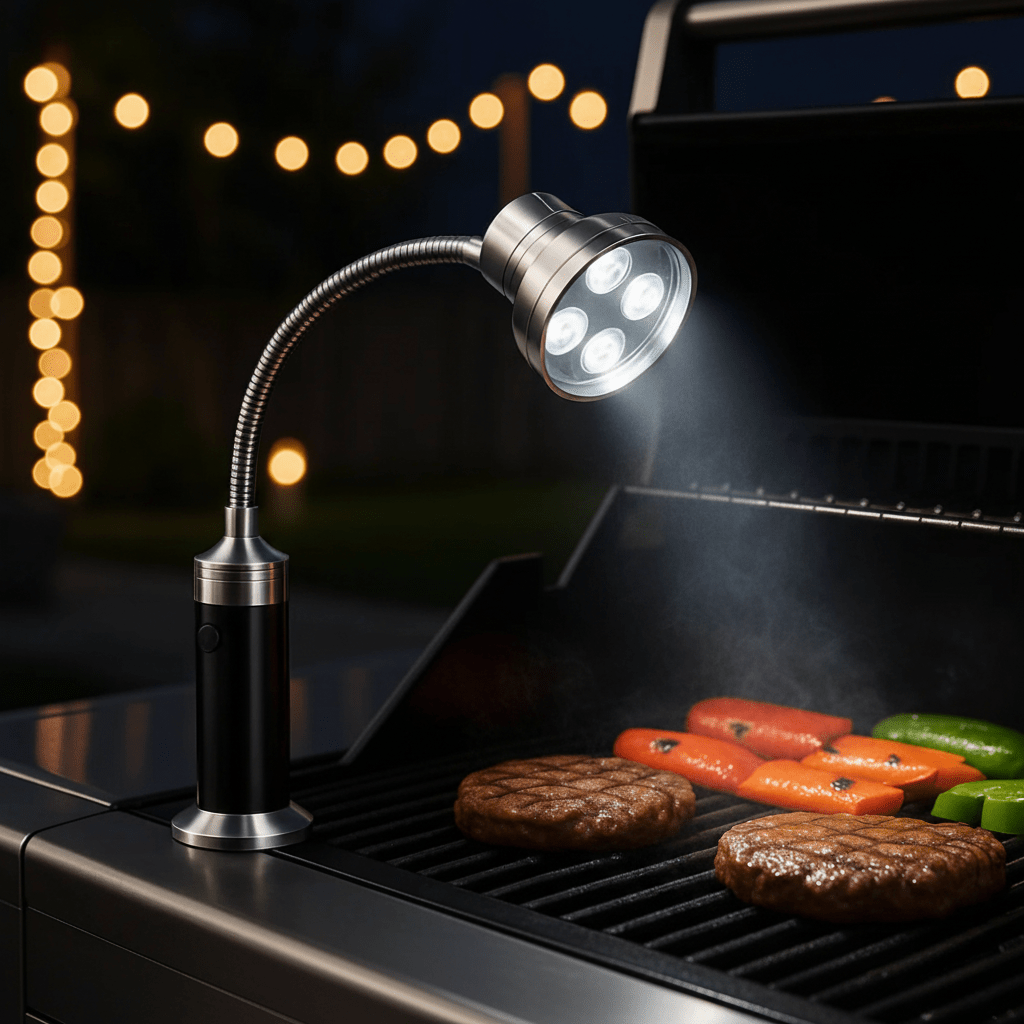 Bright Adjustable Magnetic BBQ Grill Light - Pexav