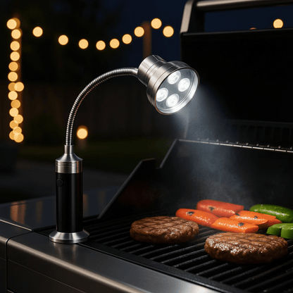 Bright Adjustable Magnetic BBQ Grill Light - Pexav