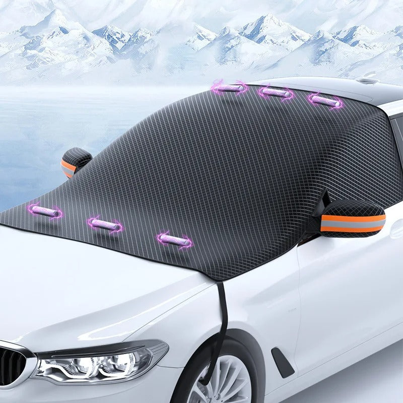 Waterproof Car Cover with Strong Magnetic Attachment - Pexav
