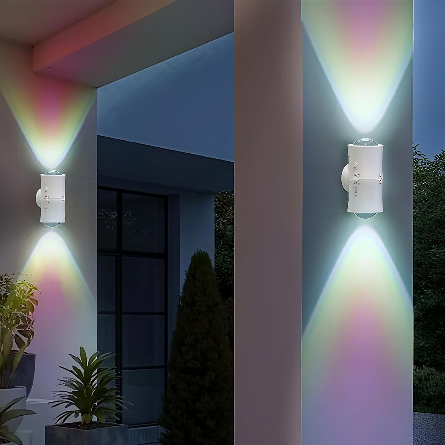 Wireless Motion Sensor Outdoor LED Wall Lamp - Pexav