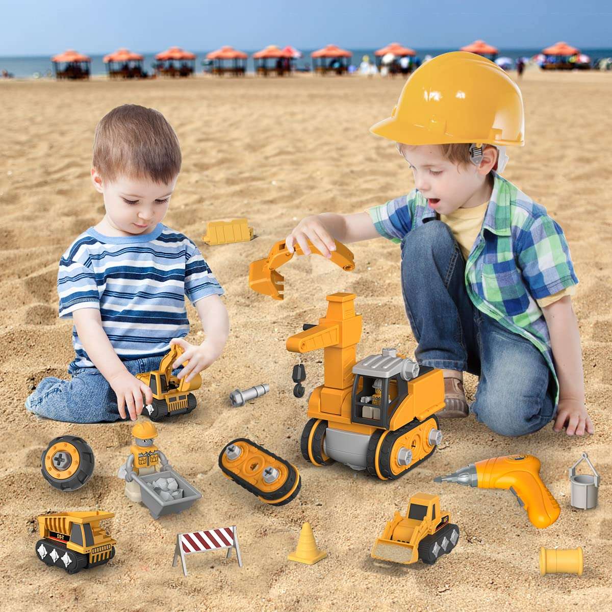 Ultimate Construction Toy Set - Create Your Own Truck - Pexav