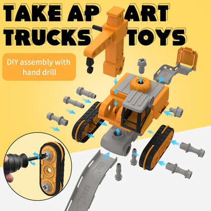 Master Builder Engineer Toy Set – Build Your Own Work Vehicle
