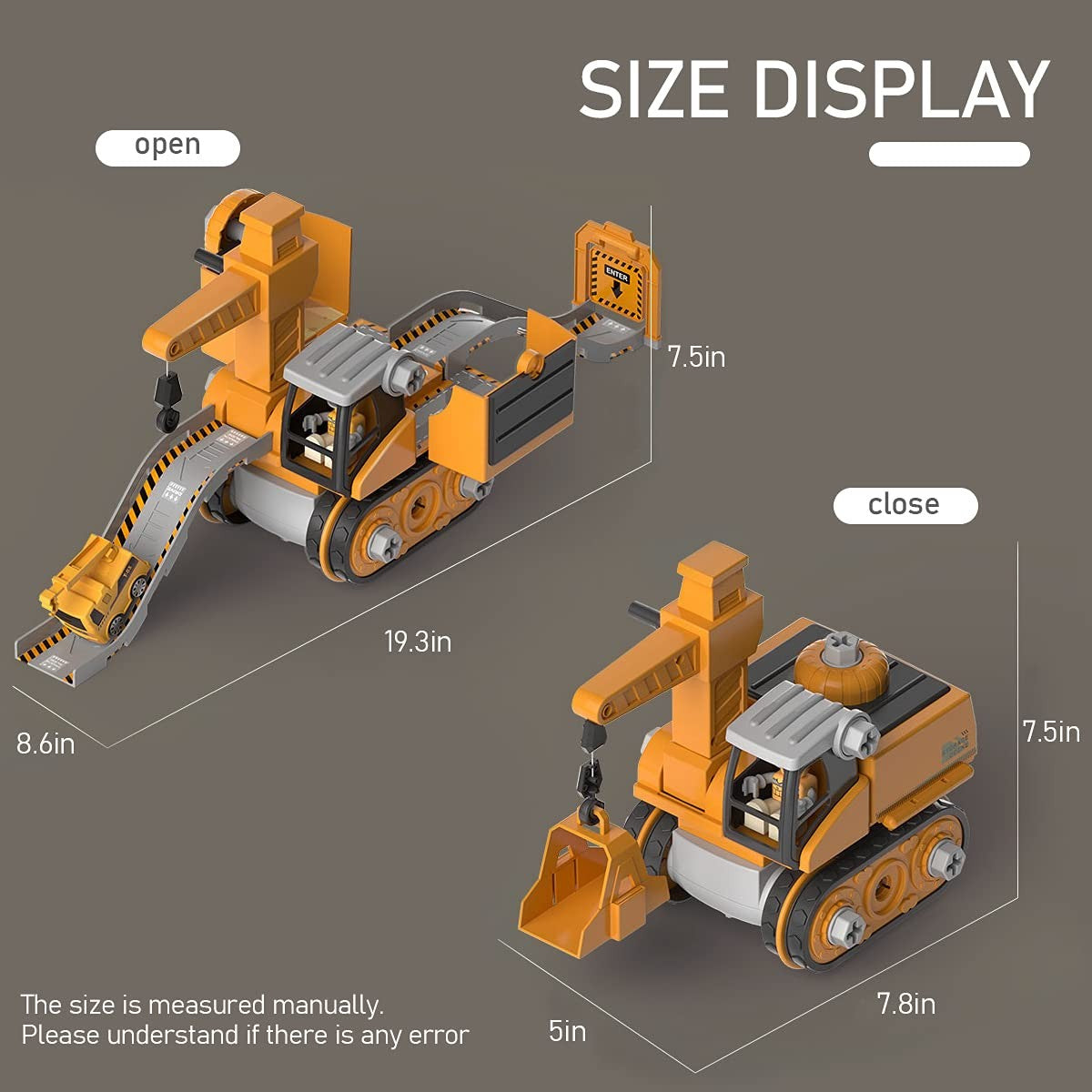 Master Builder Engineer Toy Set – Build Your Own Work Vehicle