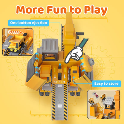 Master Builder Engineer Toy Set – Build Your Own Work Vehicle