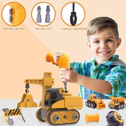 Master Builder Engineer Toy Set – Build Your Own Work Vehicle