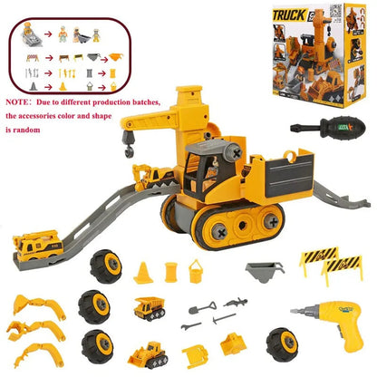 Master Builder Engineer Toy Set – Build Your Own Work Vehicle