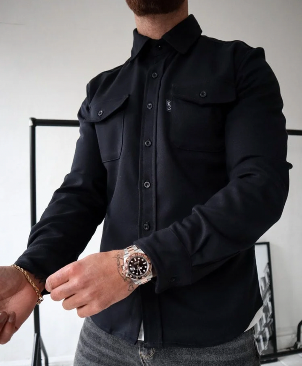 Timeless Mens Long Sleeve Button Shirt