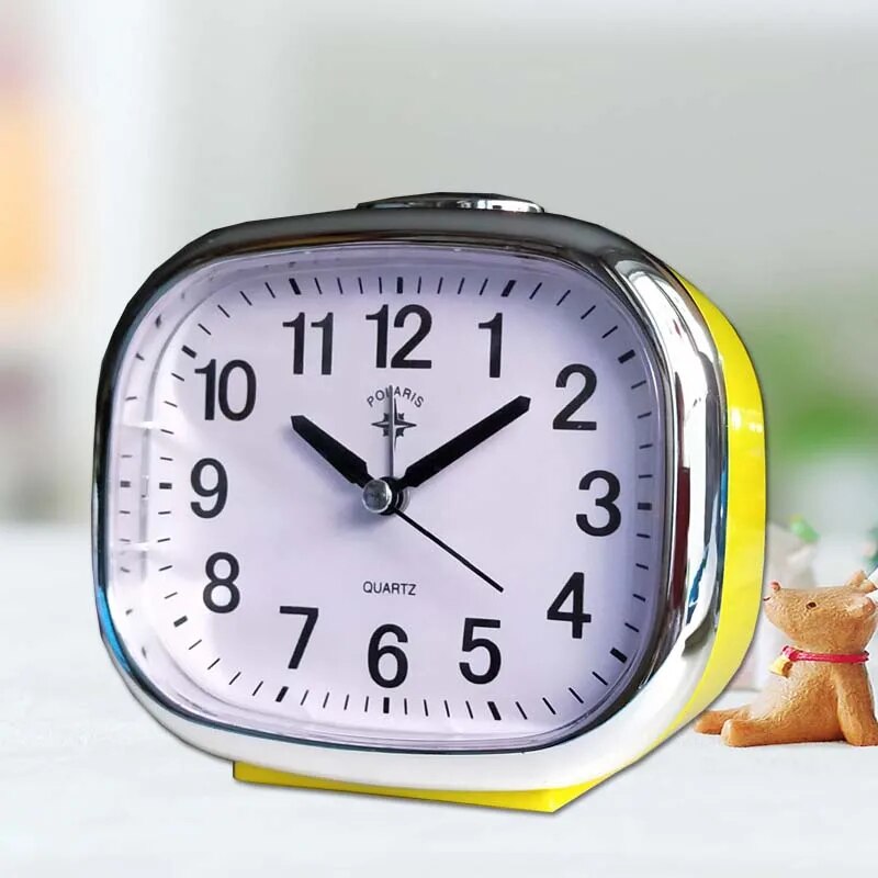 Sleek Digital Silent Wake Up Clock