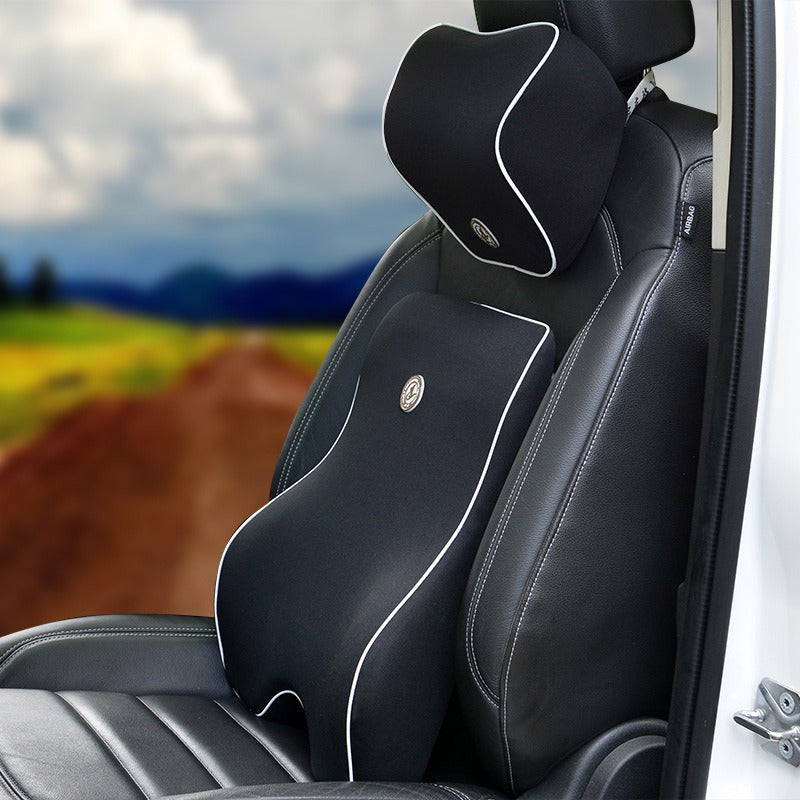 Comfortable Car Support Cushion Set for Back and Neck - Pexav