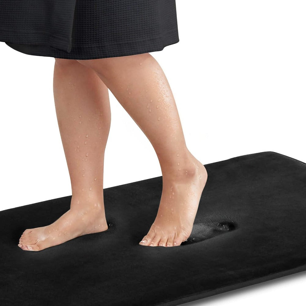 Soft Grip Anti-Slip Bath Mat - Fast Dry Bathroom Mat - Pexav