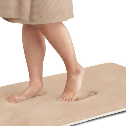 Soft Grip Anti-Slip Bath Mat - Fast Dry Bathroom Mat