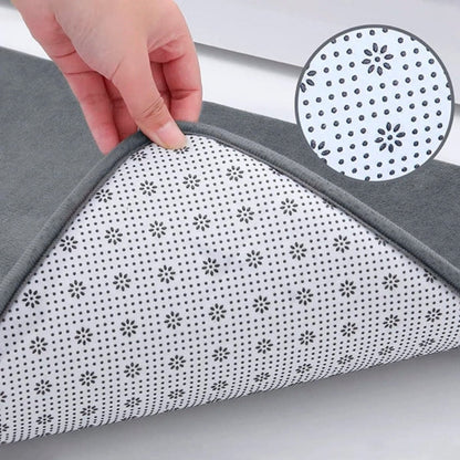 Soft Grip Anti-Slip Bath Mat - Fast Dry Bathroom Mat