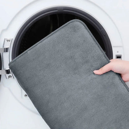 Soft Grip Anti-Slip Bath Mat - Fast Dry Bathroom Mat