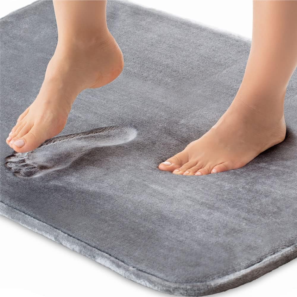 Soft Grip Anti-Slip Bath Mat - Fast Dry Bathroom Mat