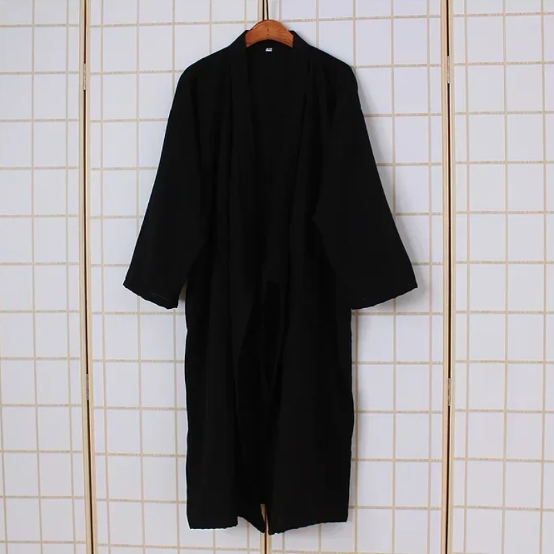 Men's Lightweight Sleep Kimono Shirt - Pexav