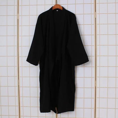 Men's Lightweight Sleep Kimono Shirt - Pexav