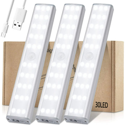 3 Pack Slim LED Closet Lighting Kits - Pexav
