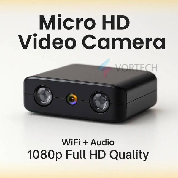 Small WiFi Security Camera with Night Vision