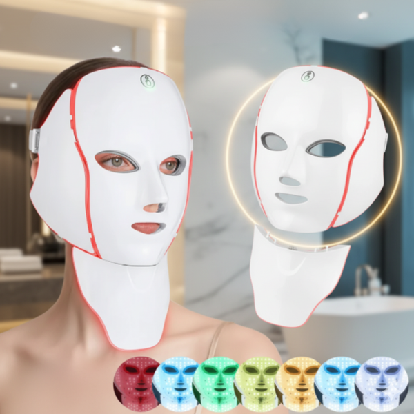 Colorful LED Face Mask for Skin Renewal