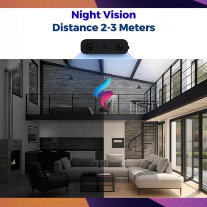 Small WiFi Security Camera with Night Vision