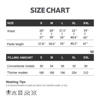 Warm Waterproof Insulated Snow Pants
