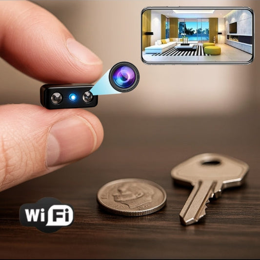 Small WiFi Security Camera with Night Vision - Pexav