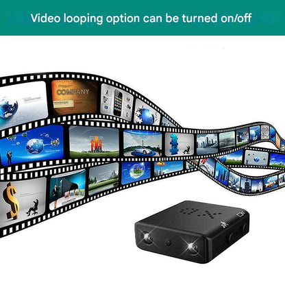 Compact 1080P WiFi Security Camera with Night Vision