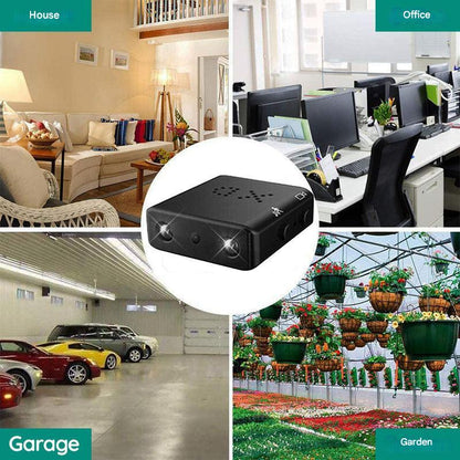 Compact 1080P WiFi Security Camera with Night Vision