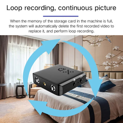 Small WiFi Security Camera with Night Vision