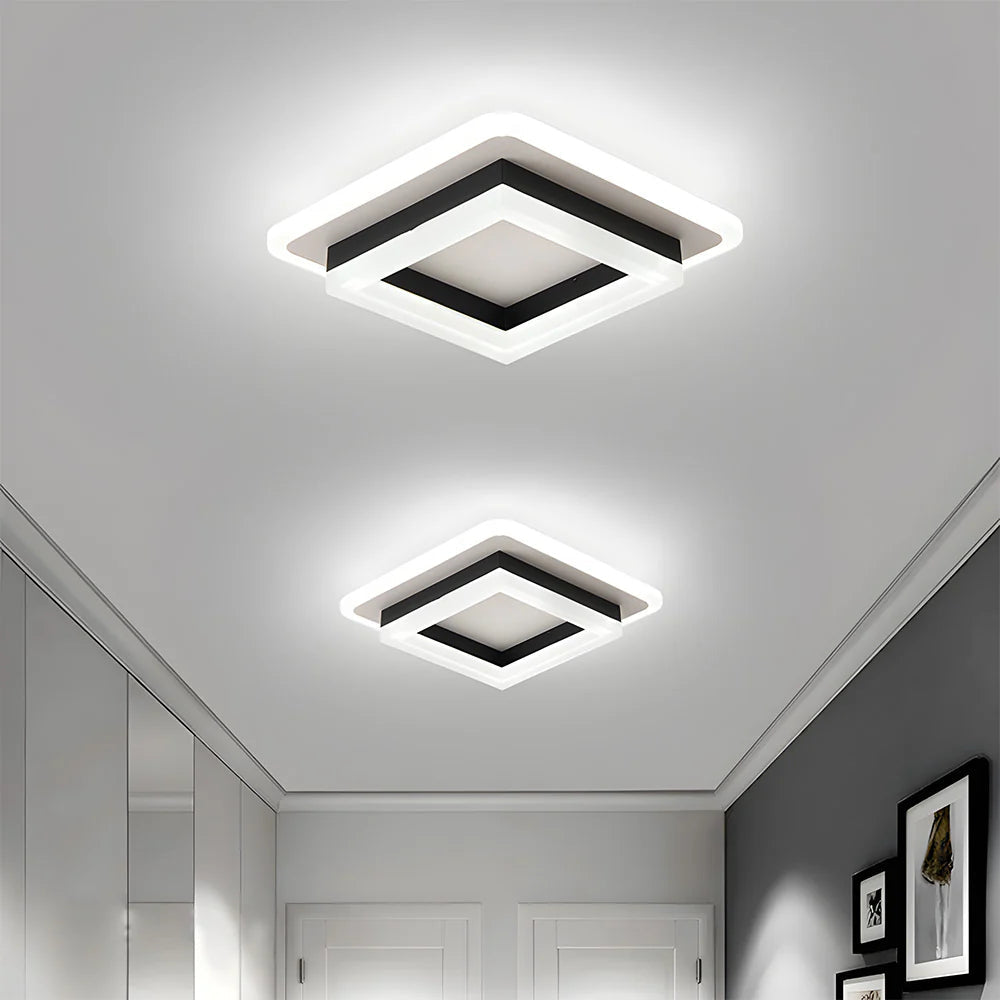 Stylish Contemporary Square Pendant Lamp - Pexav
