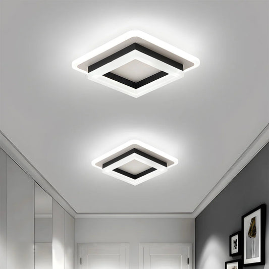 Stylish Contemporary Square Pendant Lamp - Pexav