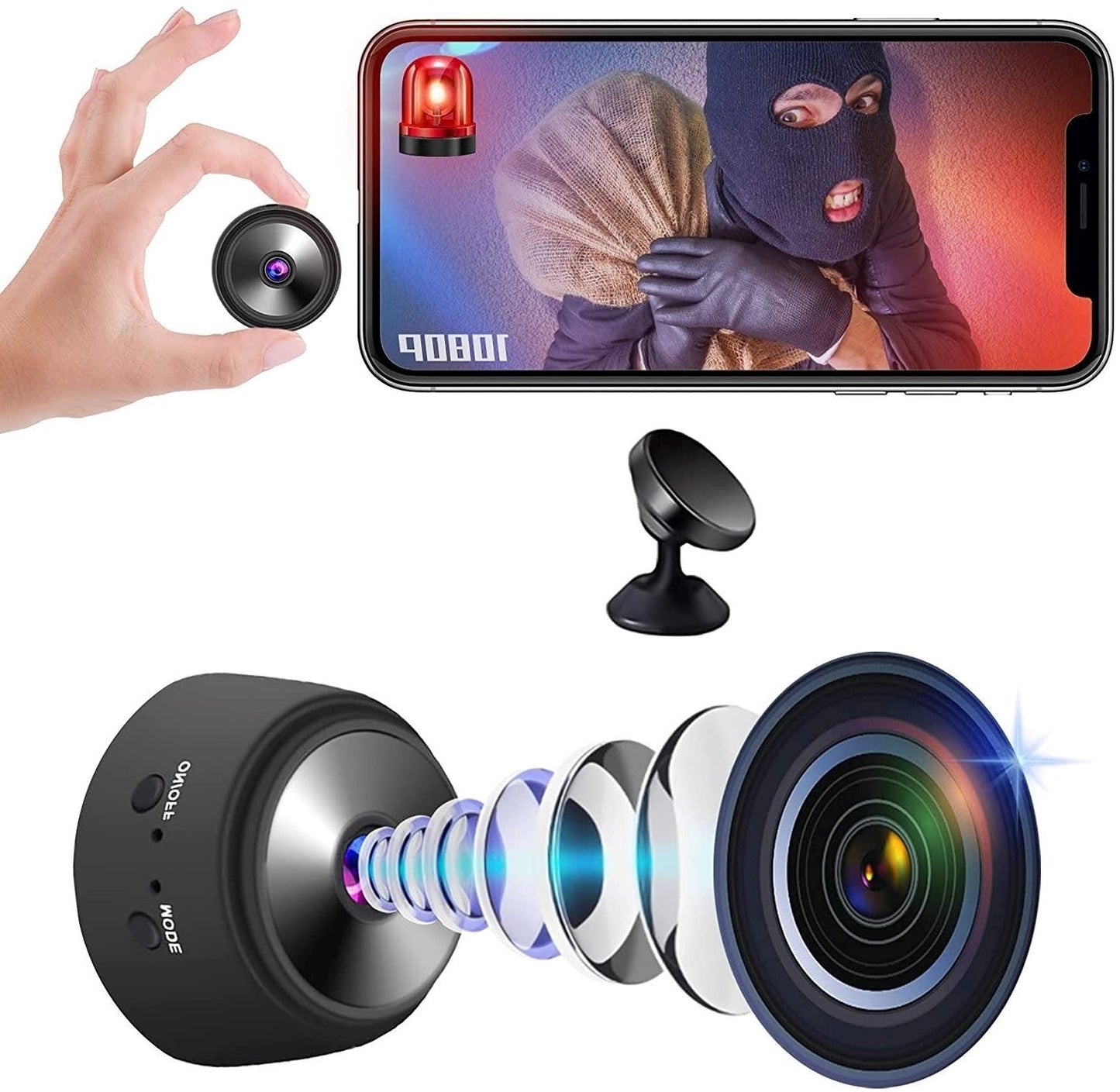 Wi-Fi HD Security Surveillance Camera - Pexav