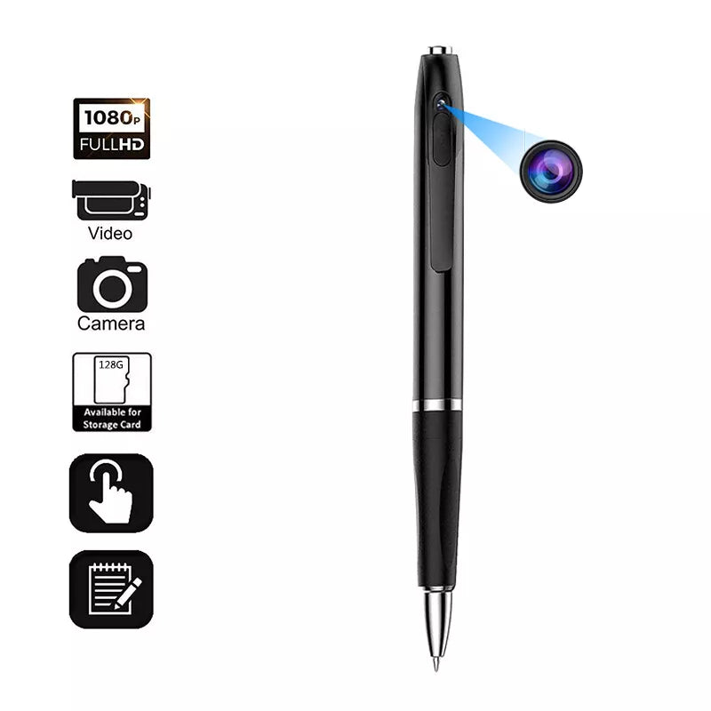 Small Spy Pen Camera 1080P Portable Voice Recorder