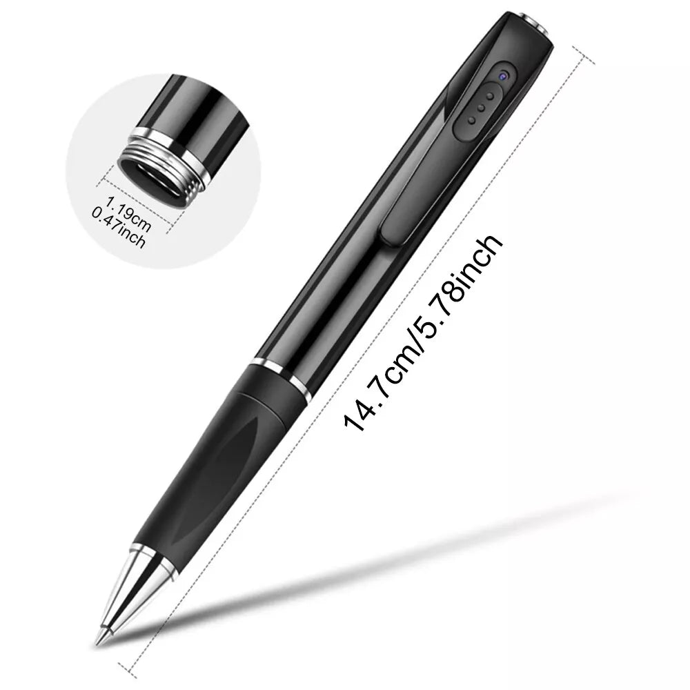 Small Spy Pen Camera 1080P Portable Voice Recorder