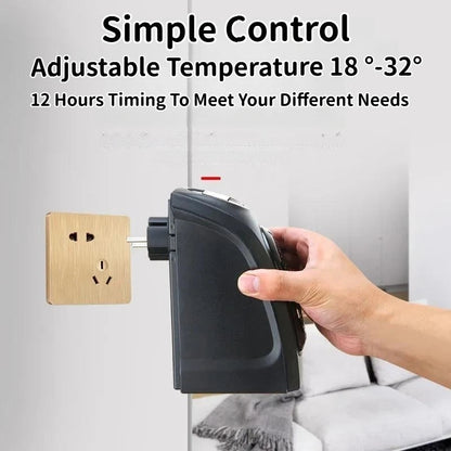 Mini Ceramic Air Heater – Portable Electric Fan Heater for Home & Office