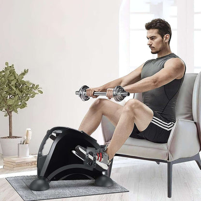 Mini Under-Desk Pedal Exerciser – Quiet Indoor Cycle Machine for Arms and Legs Workout, Perfect for Home Fitness and Office Use