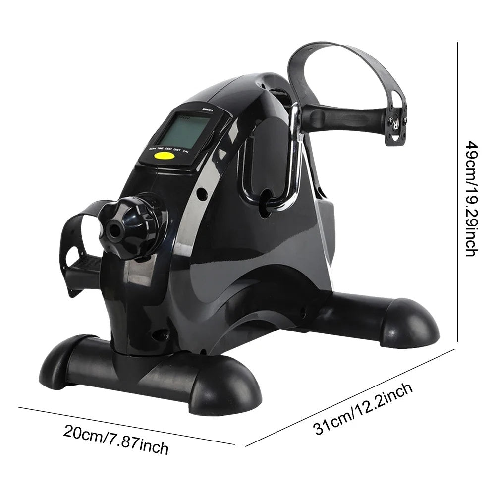 Mini Under-Desk Pedal Exerciser – Quiet Indoor Cycle Machine for Arms and Legs Workout, Perfect for Home Fitness and Office Use