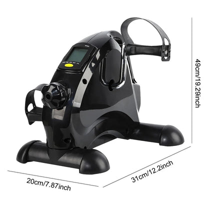 Mini Under-Desk Pedal Exerciser – Quiet Indoor Cycle Machine for Arms and Legs Workout, Perfect for Home Fitness and Office Use