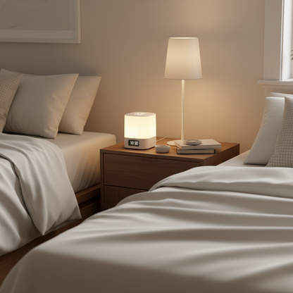 Minimalist Digital Clock with Clear Display – Small Battery-Operated Desk and Nightstand LED Clock 4