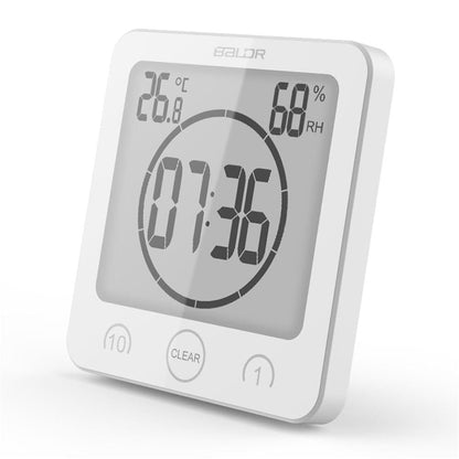 Minimalist Digital Shower Timer with High-Contrast Display – Water-Resistant and Cord-Free Design for Efficient Time Management 2