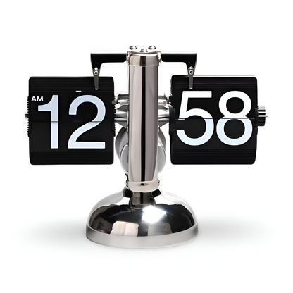 Simple Flip Clock with Auto Flip Mechanism - Classic Desk Clock - Pexav