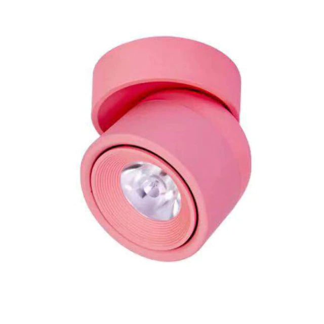 Minimalist LED Spotlight with 340° Rotation – Elegant Ceiling Spotlight for Warm Light Ambiance, Aluminum Design 9