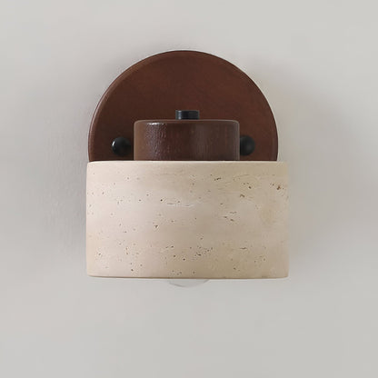 Simple LED Wood Wall Sconce for Home Lighting - Pexav