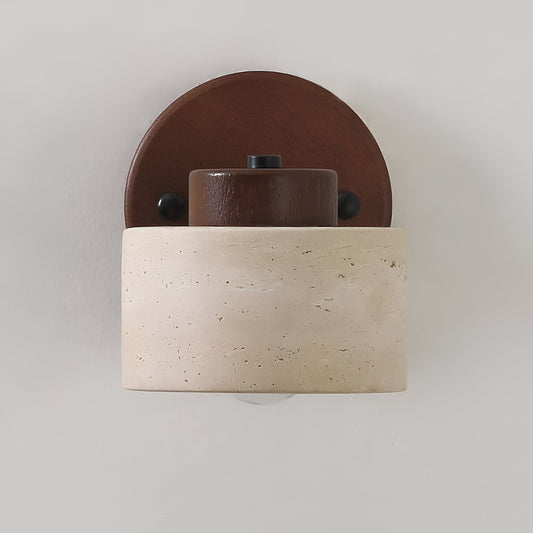 Simple LED Wood Wall Sconce for Home Lighting - Pexav