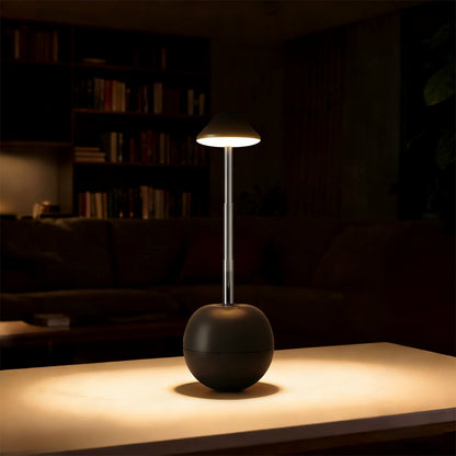 Minimalist Rechargeable LED Table Lamp - Adjustable Height Cordless Bedside Lamp for Modern Nightstands and Desks 10