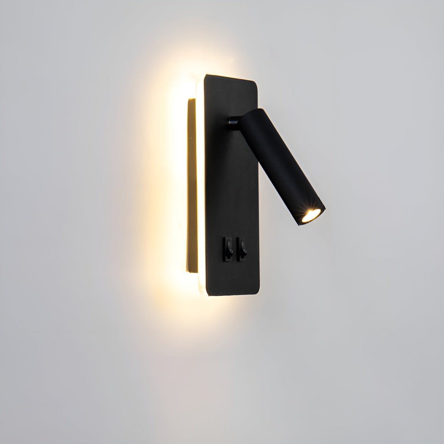 Simple Adjustable Dual Head Wall Lamp - Pexav