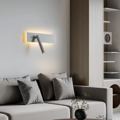Minimalist Rotating LED Wall Sconce Lamp – Modern Aluminum Wall Light for Hallway and Living Room 12