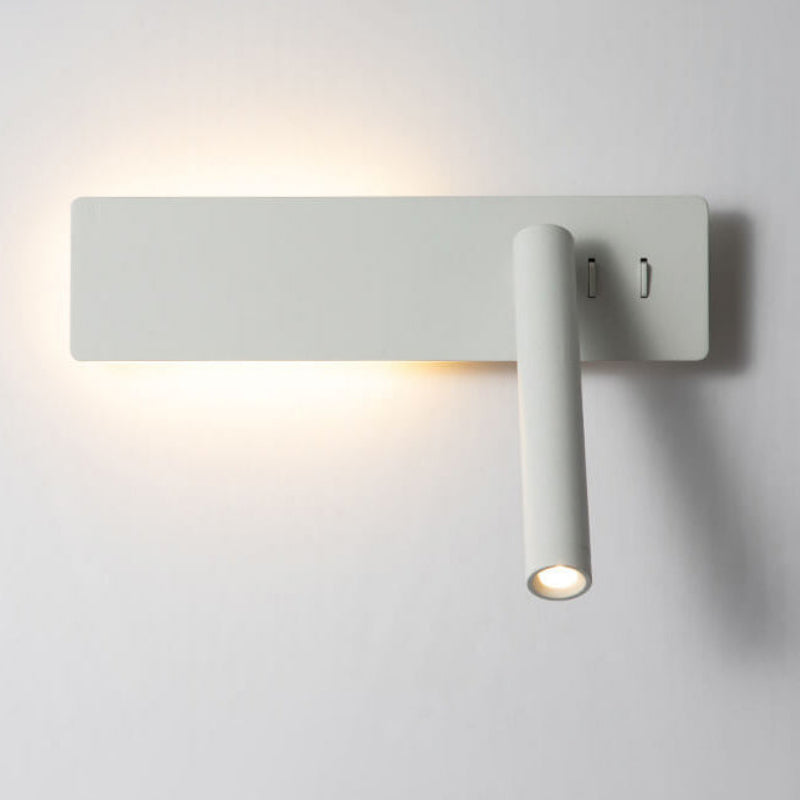 Minimalist Rotating LED Wall Sconce Lamp – Modern Aluminum Wall Light for Hallway and Living Room 3