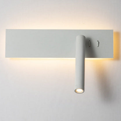 Minimalist Rotating LED Wall Sconce Lamp – Modern Aluminum Wall Light for Hallway and Living Room 5