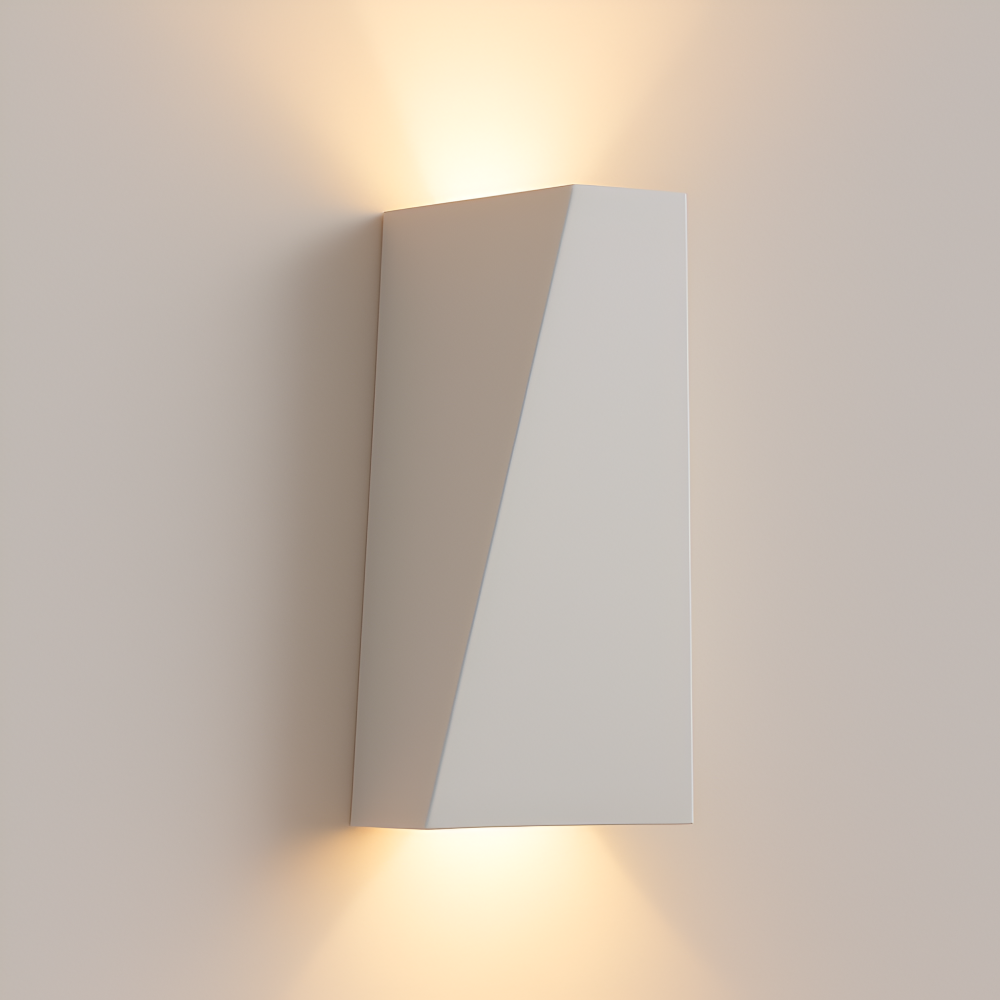 Simple Rectangular LED Wall Lamp - Thin Sconce - Pexav